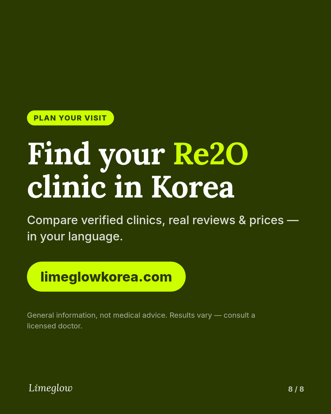 Compare verified Korean clinics offering skin boosters on limeglowkorea.com.